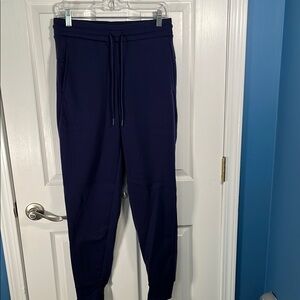 Bottom Line Stylish Navy Joggers